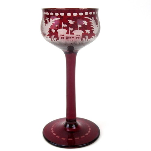 Böhmisches likörglas - böhmisches,