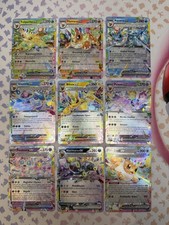 Pokemon Prismatische Entwicklung - Evoli EX + alle 8 Entwicklungen u.a. Nachtara