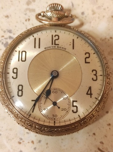 South bend taschenuhr - south,