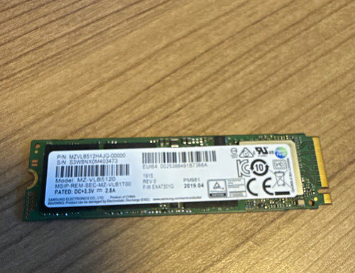 Samsung pm981 512gb - samsung, nvme