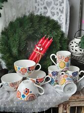 🌺 1 große Frühstückstasse Villeroy & Boch "Anmut Bloom" 14 x 7 cm Top Zustand 