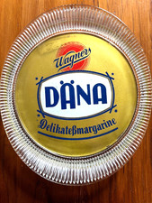 Alte Zahlteller Kassierteller Geldschale von Däne Delikateßmargerine