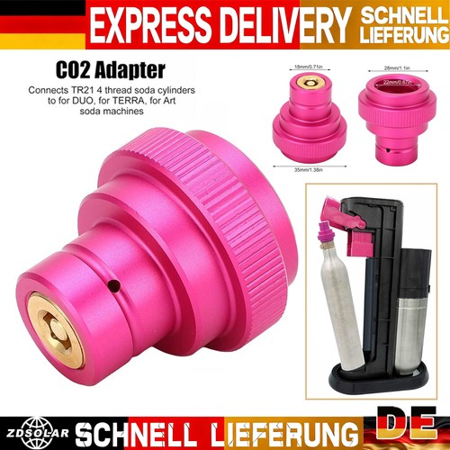 Co2 adapter quick connect - connect, für
