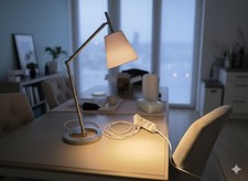 TOP IKEA NYFORS Arbeitsleuchte | USB Ladefunktion | dimmbar | Lampe austauschbar