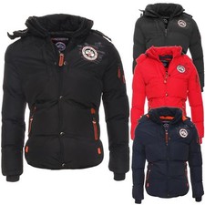 Geographical Norway Herren Winterjacke Venise warm gefüttert Jacke Outdoor