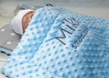 ★Zweilagige Decke mit Namen