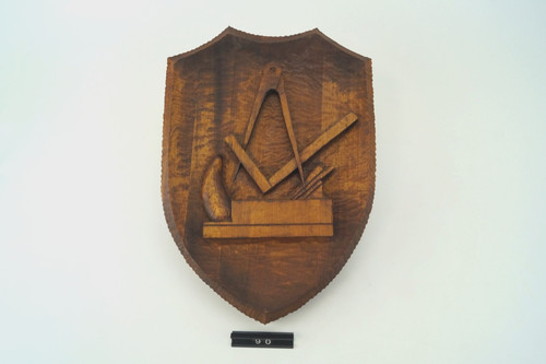 Handgeschnitztes holzschild - handgeschnitztes,