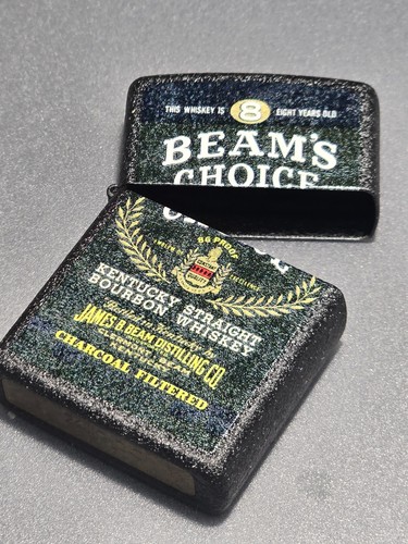 Zippo jim beam black crackle - beam,