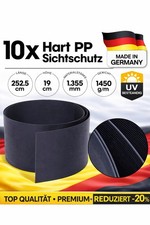 30x Hart PVC Sichtschutz PROFI