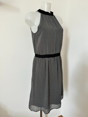 Esprit kleid scharz - weiss, gr