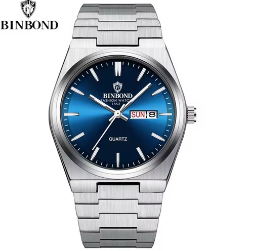 Binbond herren uhr - binbond, edelstahl