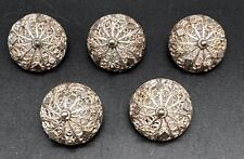 ⚜️ 5 alte Filigrane Silber