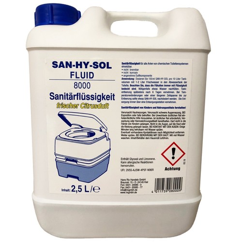 Sanitärflüssigkeit