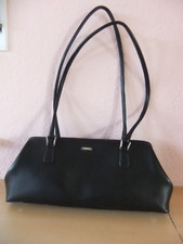 TASCHE  HANDTASCHE SCHWARZ HENKELTASCHE ABENDTASCHE WIE NEU