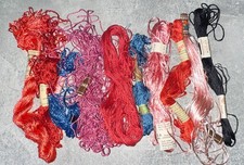 Konvolut neue Stickseide