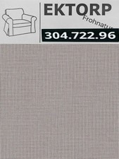 Ikea EKTORP Bezug für Sessel Totebo hellbeige 304.722.96 NEU OVP Wechselbezug