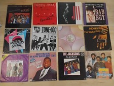 Schallplatten MAXI-SINGEL Sammlung 12x BLACK FUNK SOUL 1980er 45RPM