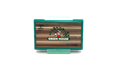 Nintendo game watch green - watch,