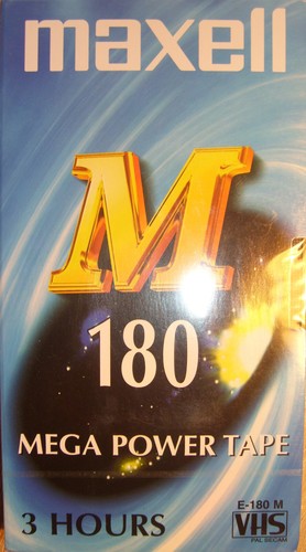 Maxell 180 mega power - e-180, m