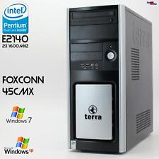 PC FOXCONN 45CMX COMPUTER WINDOWS XP PRO RS-232 PARALLEL DVD-RW BRENNER RECORDER