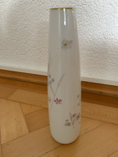 Vase Hutschenreuther Selb Bavaria Germany 8732 – 40 Vintage, zartes Blumendekor