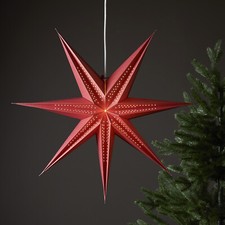 Papierstern Point Leuchtstern