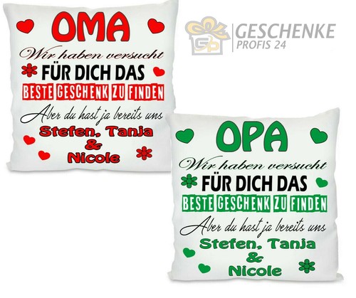 Geschenk personalisiertes oma - geschenk,