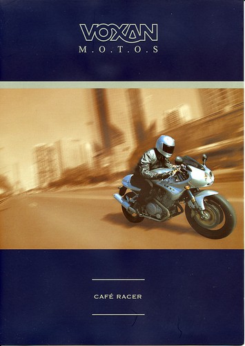 Voxan cafe racer prospekt - racer,