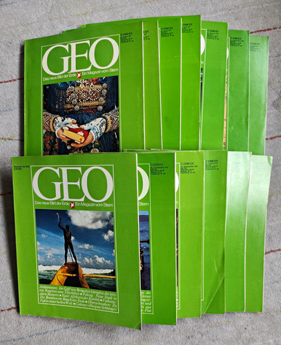 Geo magazin sammlung 1976 - geo, 1977