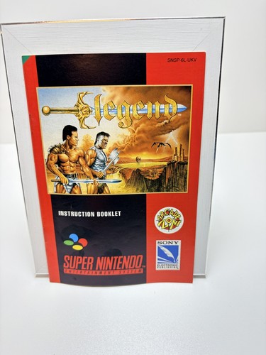 Legend snes spielanleitung - snes,