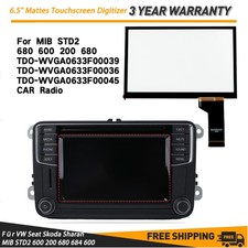 6,5'' Touchscreen Digitizer für VW T6 Seat Skoda MIB STD2 680 200 684 600 Radio