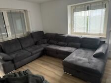 Schlafsofa Schlafcouch mit Bettkasten Wohnlandschaft