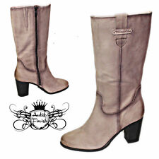 TAMARIS Echtes Leder Handschuhweich Stiefel  Lederstiefel Antik Look BEQUEM  38
