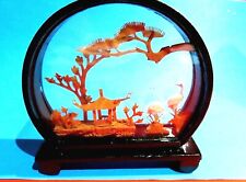 Kranich Korkschnitzerei