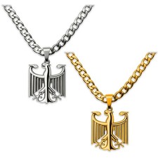 Edelstahl Halskette mit