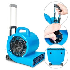 850 W Baulüfter 3 Stufen Radialgebläse Ventilator Bauentfeuchter Bautrockner