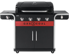 Gasgrill Char-Broil Gas2Coal 440 Hybridgrill 155 x 62,9 x 116,8 cm 4 Brenner + S