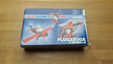 fischertechnik Flugzeuge Basic 3 Modelle vollständig neuwertig + Anleitung 96776