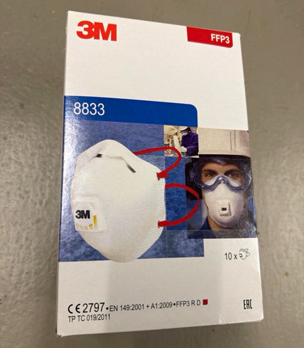 8833 ffp3 atemschutzmaske - 3m,