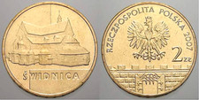 Polen 2 Zloty 2007 Motiv "Swidnica" kl. Kratzer, Fingerspuren, vz+