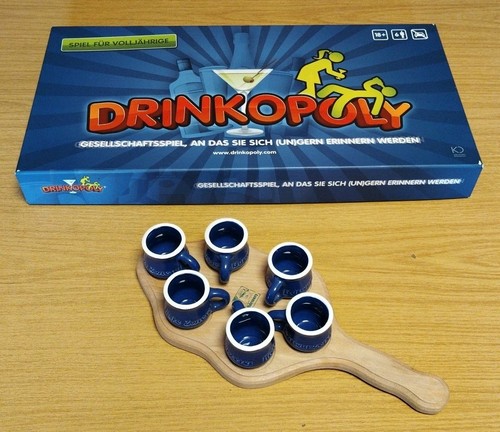 Gesellschaftsspiel drinkopoly - gesellschaftsspiel:,