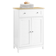 B-waren Badkommode Kommode Badschrank Badmöbel Sideboard FRG238-WN-bwaren