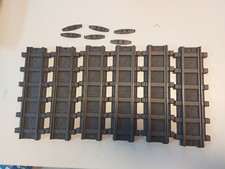 PLAYMOBIL TRAIN 6 x EISENBAHNSCHIENEN mit 6 x VERBINDER 4386+ 4384