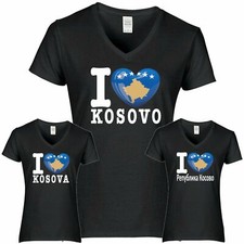 Shirt LOVE KOSOVO Damen WM
