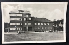 - AK Foto Postkarte Fliegerhorst FINSTERWALDE mit Autos - nicht gelaufen um 1940
