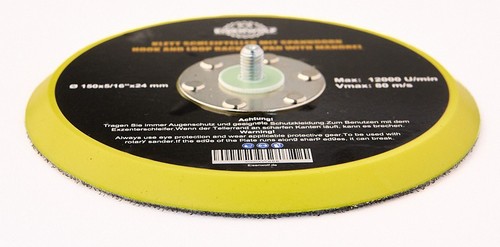 150mm klett schleifteller - schleifteller, m