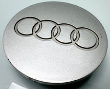 1x AUDI RS2 / 80 / NABENDECKEL FELGENDECKEL FELGE DECKEL / silber / 8A0601171B