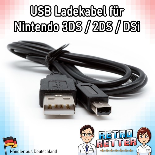 Usb ladekabel nintendo 3ds - usb,