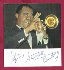 Louis  Armstrong "Satchmo"