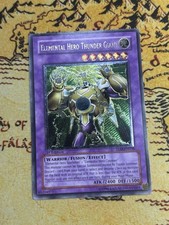 Yugioh elemental hero thunder - yugioh,